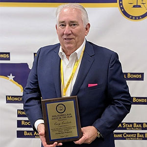 cary carlisle bail agent of the year